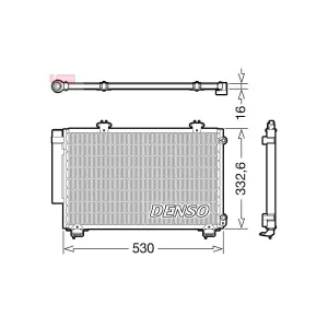 DENSO DCN50060 Condenseur, climatisation