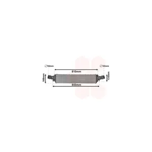 VAN WEZEL Intercooler, échangeur pour AUDI: A6, A7 (Ref: 03004406)