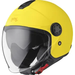 Casque jet GMS GELATO MATT Jaune