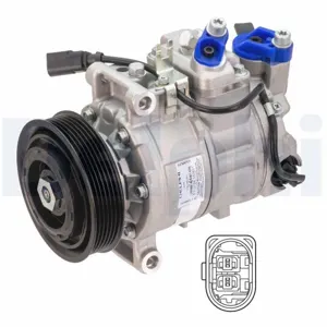 DELPHI Compresseur, climatisation pour AUDI: A6, A7 (Ref: CS20577)