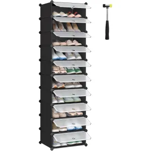 Meuble à chaussures modulable