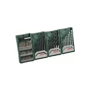 Set de forets et embouts Bosch Accessories Mini-X-Line Multipack