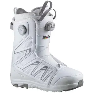 Salomon - Launch Boa White - 27.5 - Boots de snowboard