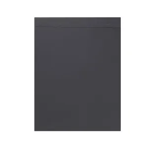 Drap plat studio coton carbone