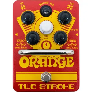 Orange Two Stroke pédale de boost