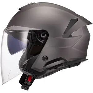 Casque jet LS2 OF618 - VERSO II - SOLID Matt Titanium