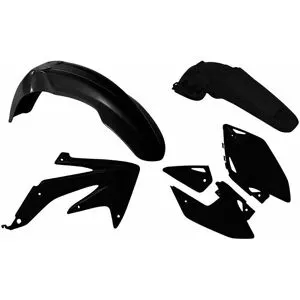 Kit plastiques Racetech noir