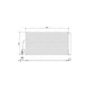 VALEO Condenseur, climatisation pour MINI: MINI (Ref: 814409)
