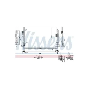 NISSENS 941298 Condenseur, climatisation