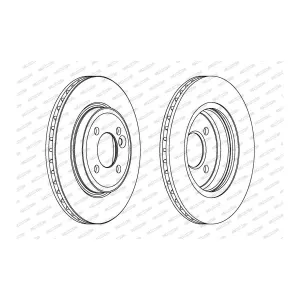 Disque De Frein Ferodo Ddf1127c Mini