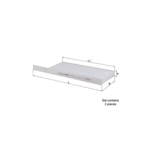 KNECHT FILTER Filtre d'habitacle (Ref: LA 751/S)