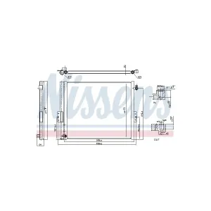 NISSENS 940835 Condenseur, climatisation
