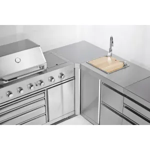 Myoutdoorkitchen - Stainless Collection - Module D’angle À 90°
