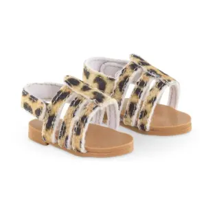 Mc Sandales Leopard poupee 36 cm