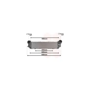 VAN WEZEL 06014711 Intercooler