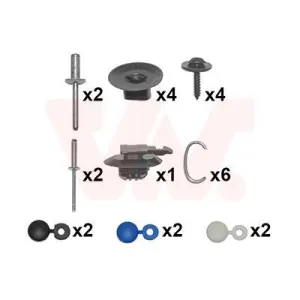 VAN WEZEL Kit d'assemblage, pare-chocs pour RENAULT: Clio (Ref: 4373793)