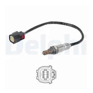 DELPHI Sonde lambda pour FORD: Transit/Tourneo, C-Max, Connect, Focus, Kuga (Ref: ES21414-12B1)
