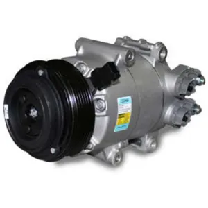 DELPHI Compresseur, climatisation pour FORD: Fiesta, Focus, B-Max (Ref: CS20466)