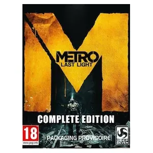 Metro: Last Light Complete Edition (clé Steam, monde entier)