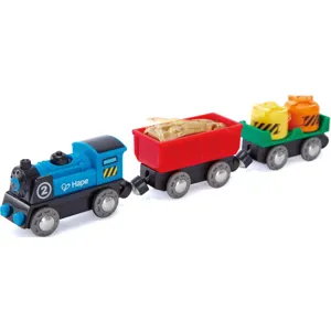 Train de marchandises à piles - Hape