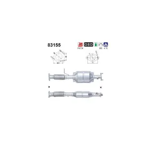 AS 83155 Catalyseur