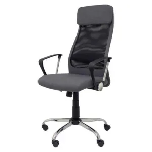 Fauteuil De Direction Esteras Accoudoirs Fixes - Gris
