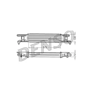 DENSO DIT09105 Intercooler