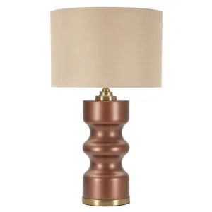 Lampe Design Rosenthal 69cm Marron