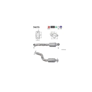 AS 74173 Catalyseur