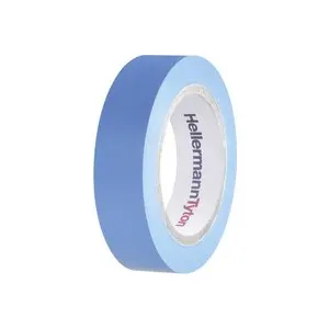 Ruban isolant HelaTape Flex 15 HellermannTyton 710-00100 bleu (L x l) 10 m x 15 mm 1 pc(s)