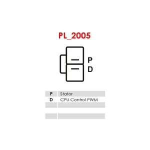 Régulateur De Tension As-Pl Are5019t Mazda