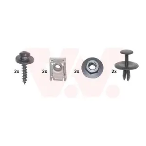 VAN WEZEL Kit d'assemblage, pare-chocs pour PEUGEOT: 206+ (Ref: 4032793)