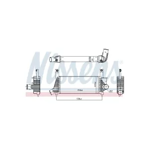 NISSENS 961593 Intercooler
