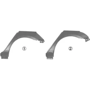 VAN WEZEL Panneau latéral pour MAZDA: 3 (Ref: 2735148)