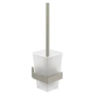 V&B; Elements Ensemble brosse WC Striking 94x340x118mm, satiné, avec brosse, bleu clair ; Villeroy…