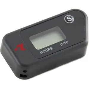 Compteur d'heures R-tech Compteur heure Noir