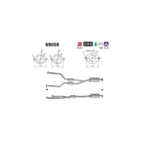 AS 69008 Catalyseur