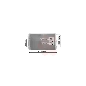 VAN WEZEL 83005229 Condenseur, climatisation
