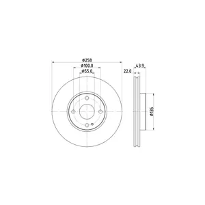 Disque De Frein Hella 8dd355131821 Mazda