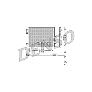 DENSO DCN28002 Condenseur, climatisation