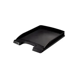 Corbeille À Courrier Leitz Plus Slim Noir