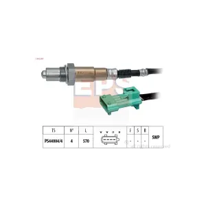 EPS 1.997.597 Sonde lambda couleur vert