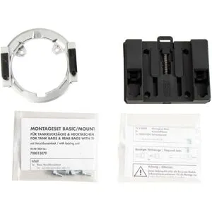 Anneau de réservoir Hepco & Becker Basic - argent