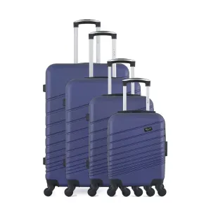WAVE PARIS - Set de 4 Valises Rigides TIGRE-M