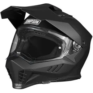 Casque intégral Simpson XCURSION - SOLID Noir mat