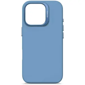 Decoded Decoded AntiMicrobial Silicone Backc. iP Coque arrière iPhone 16 Pro bleu D25IPO16PBCS9AE