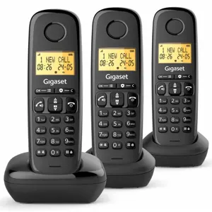 Téléphone sans fil GIGASET BASIC100TRIONOIR