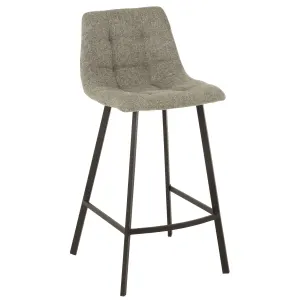 Chaise de Bar Design Stéphane 97cm Gris