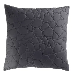 Housse de coussin dolina anthracite 40cm