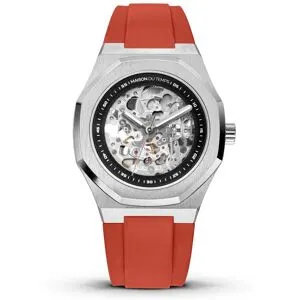 MaisonDuTemps MTBeta Skeleton Miyota Silicone Rouge